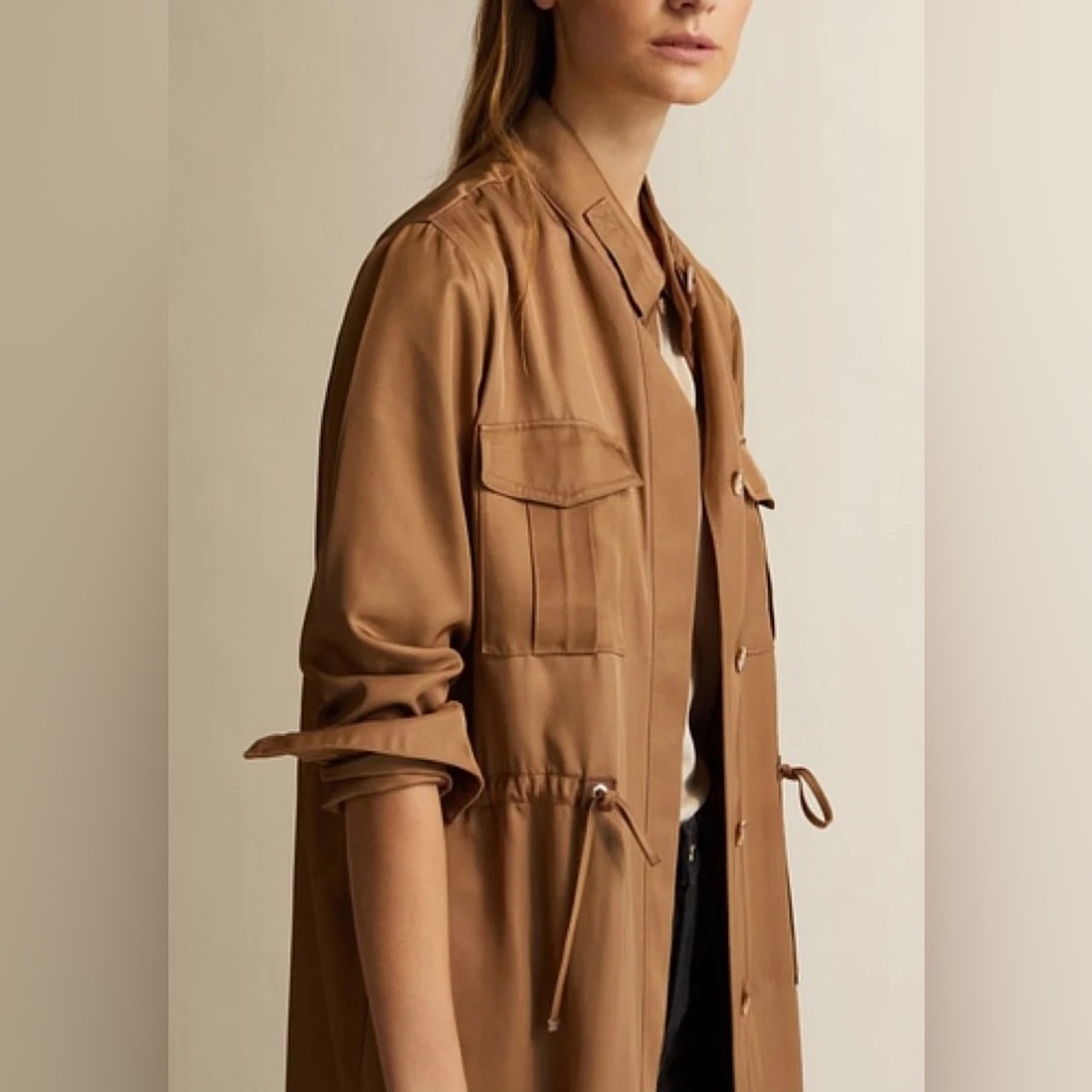 Massimo Dutti Beige Coat